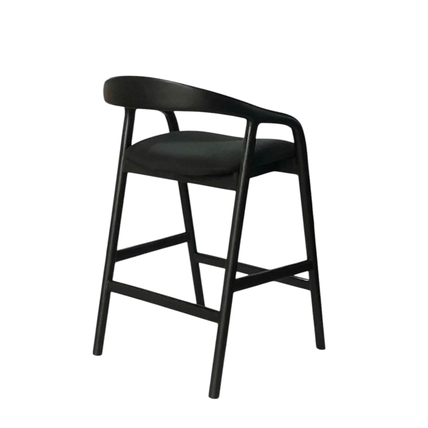 Bar Stool - Full Black