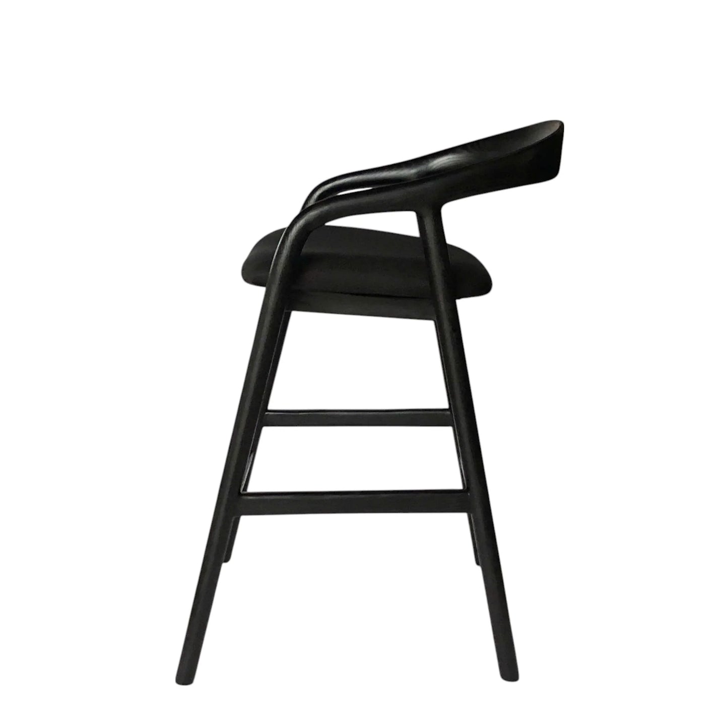 Bar Stool - Full Black
