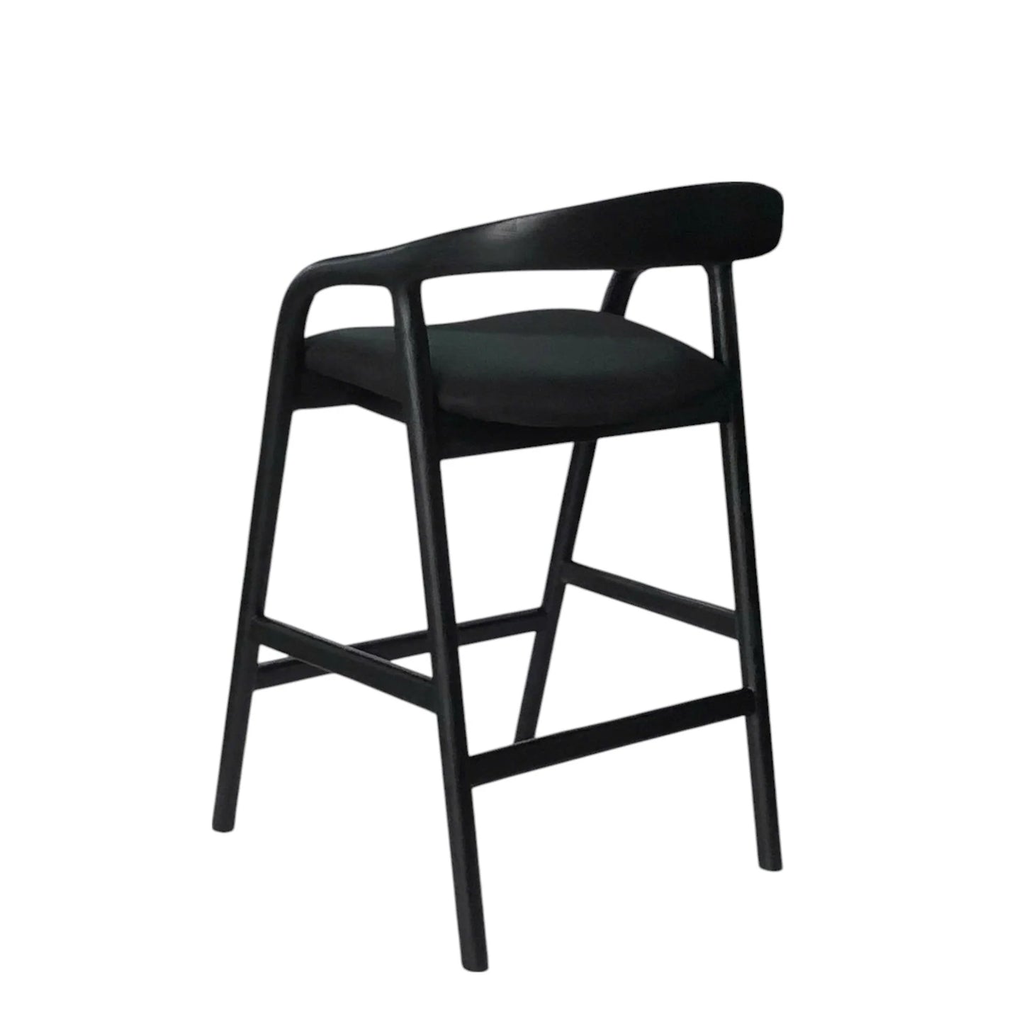 Bar Stool - Full Black