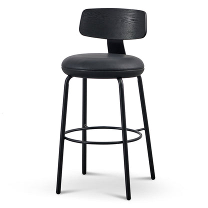 Bar Stool - Full Black