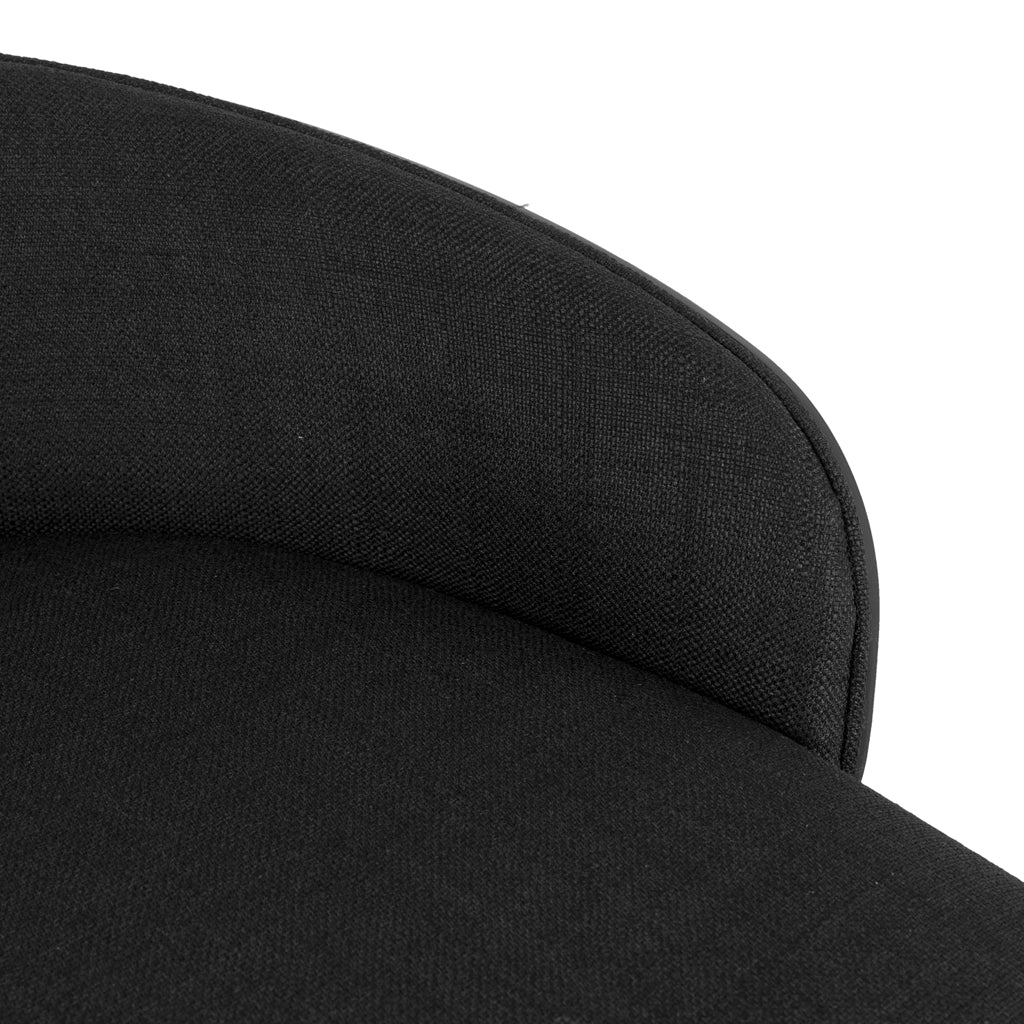 65cm Bar Stool - Full Black