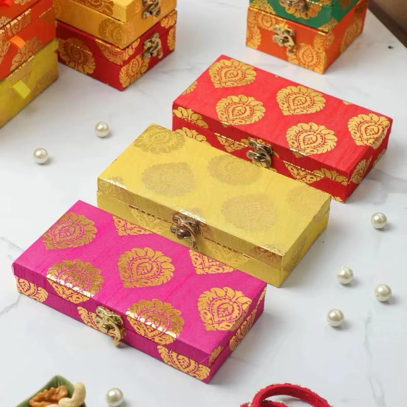 Tealight Brocade Gift Set