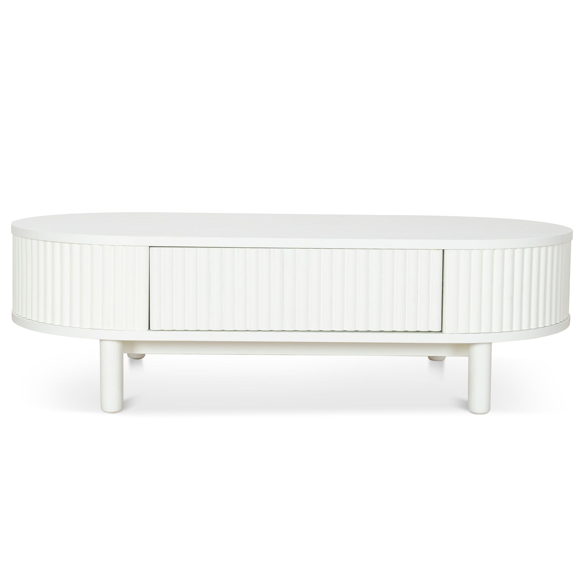 1.2m Coffee Table - Warm White