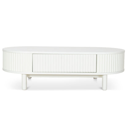 1.2m Coffee Table - Warm White