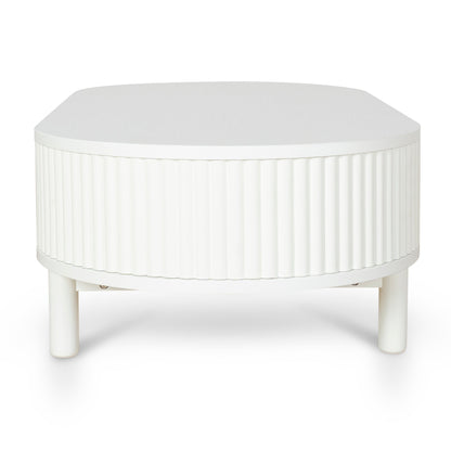 1.2m Coffee Table - Warm White