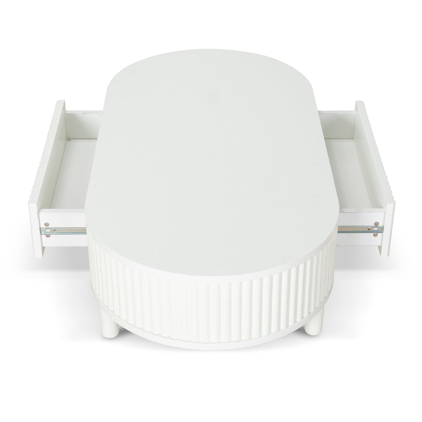 1.2m Coffee Table - Warm White