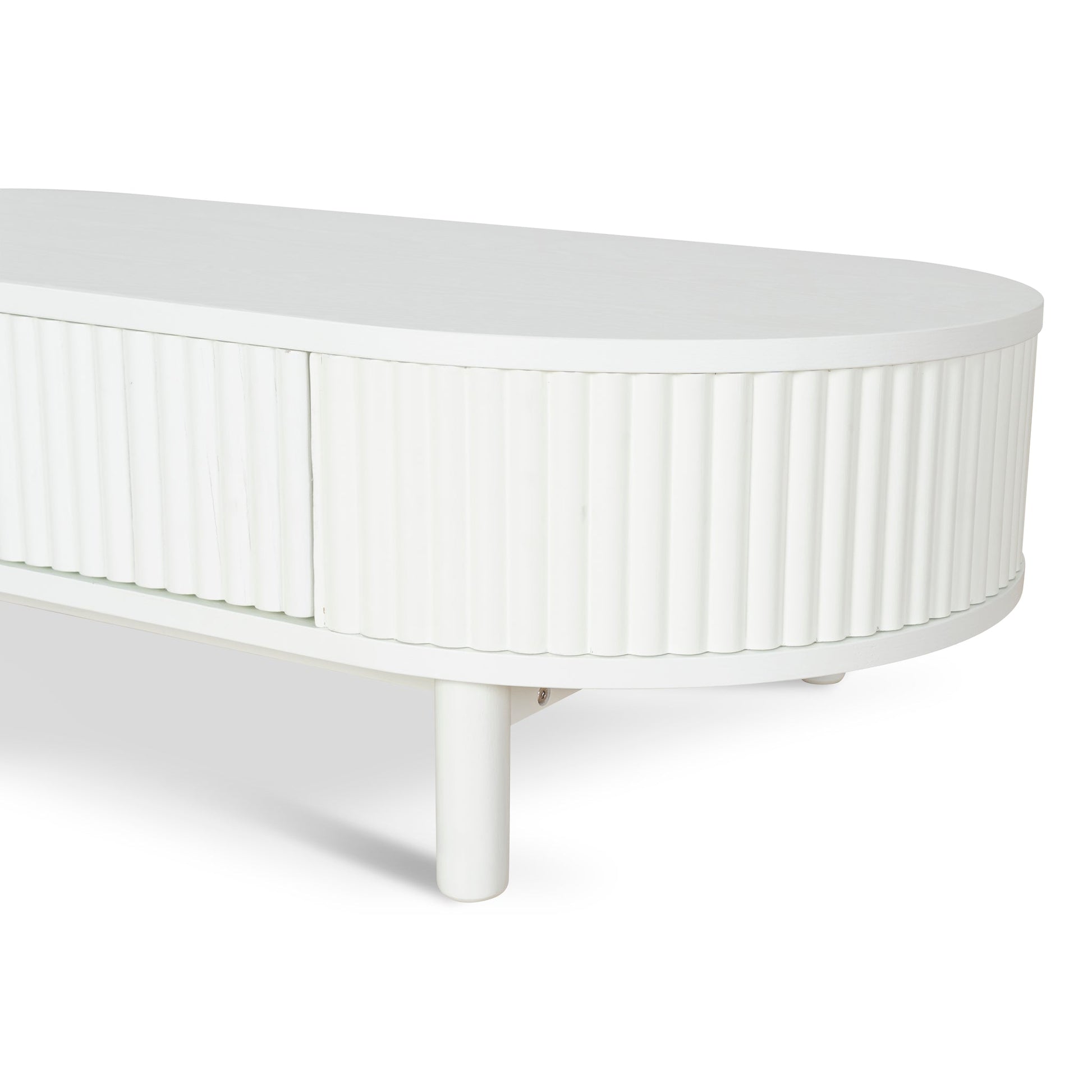 1.2m Coffee Table - Warm White