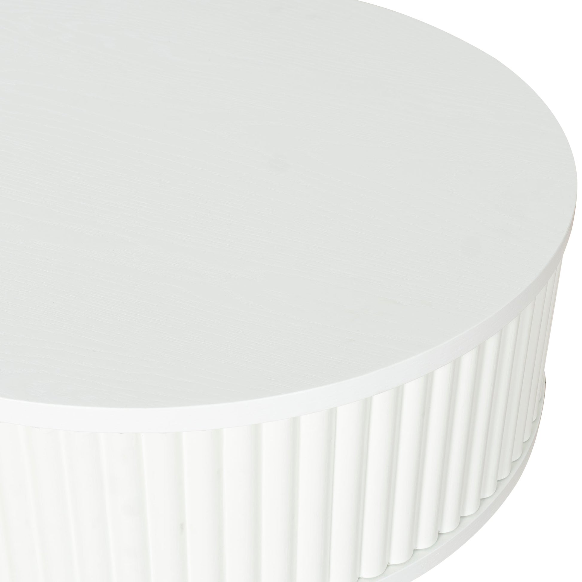 1.2m Coffee Table - Warm White