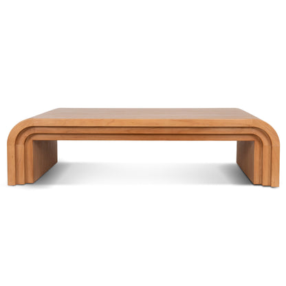1.4m Elm Coffee Table - Natural