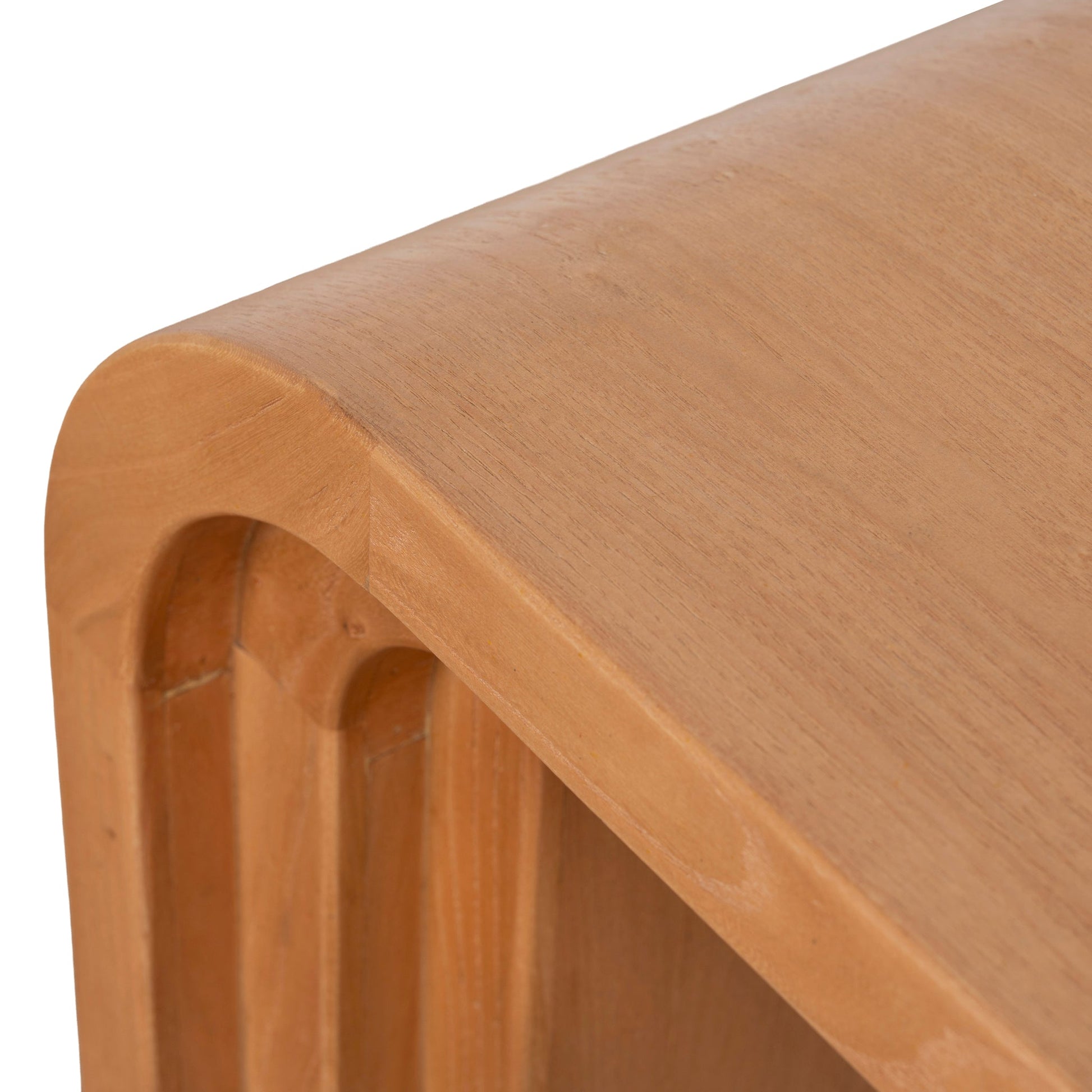 1.4m Elm Coffee Table - Natural