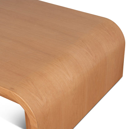 1.4m Elm Coffee Table - Natural