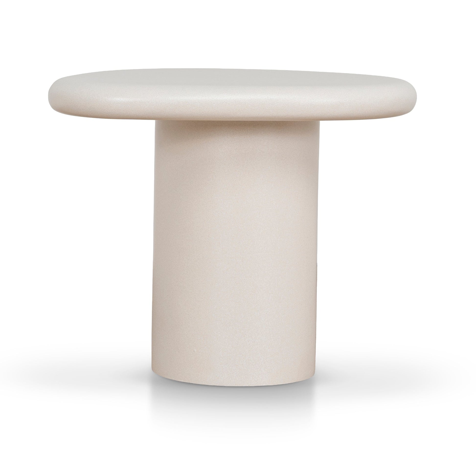 60cm Side Table - Ivory Beige