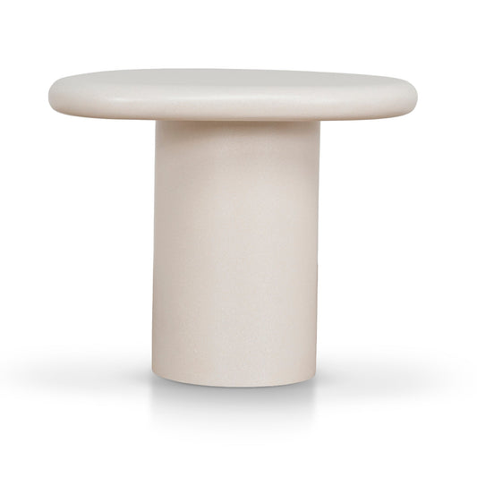 60cm Side Table - Ivory Beige