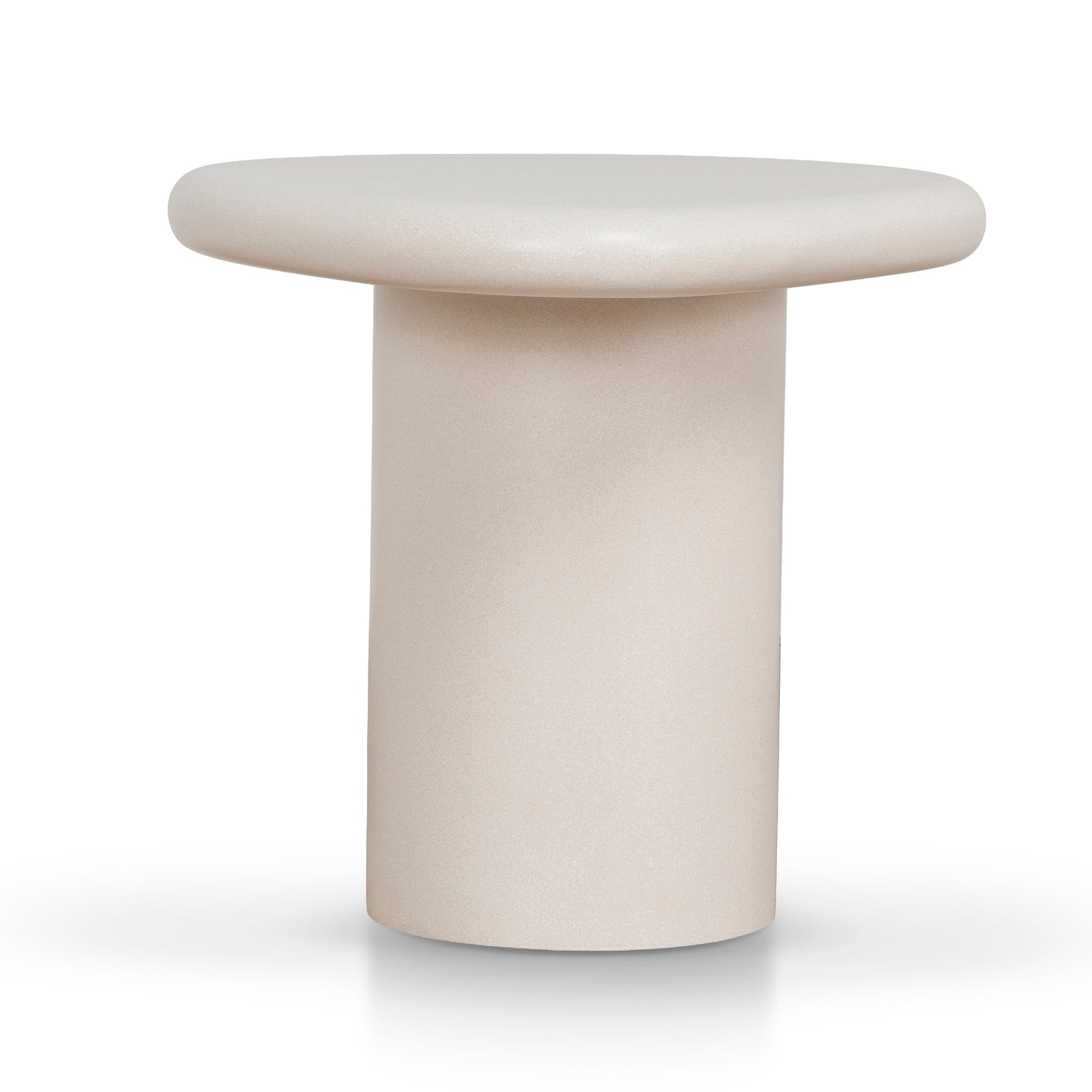 60cm Side Table - Ivory Beige