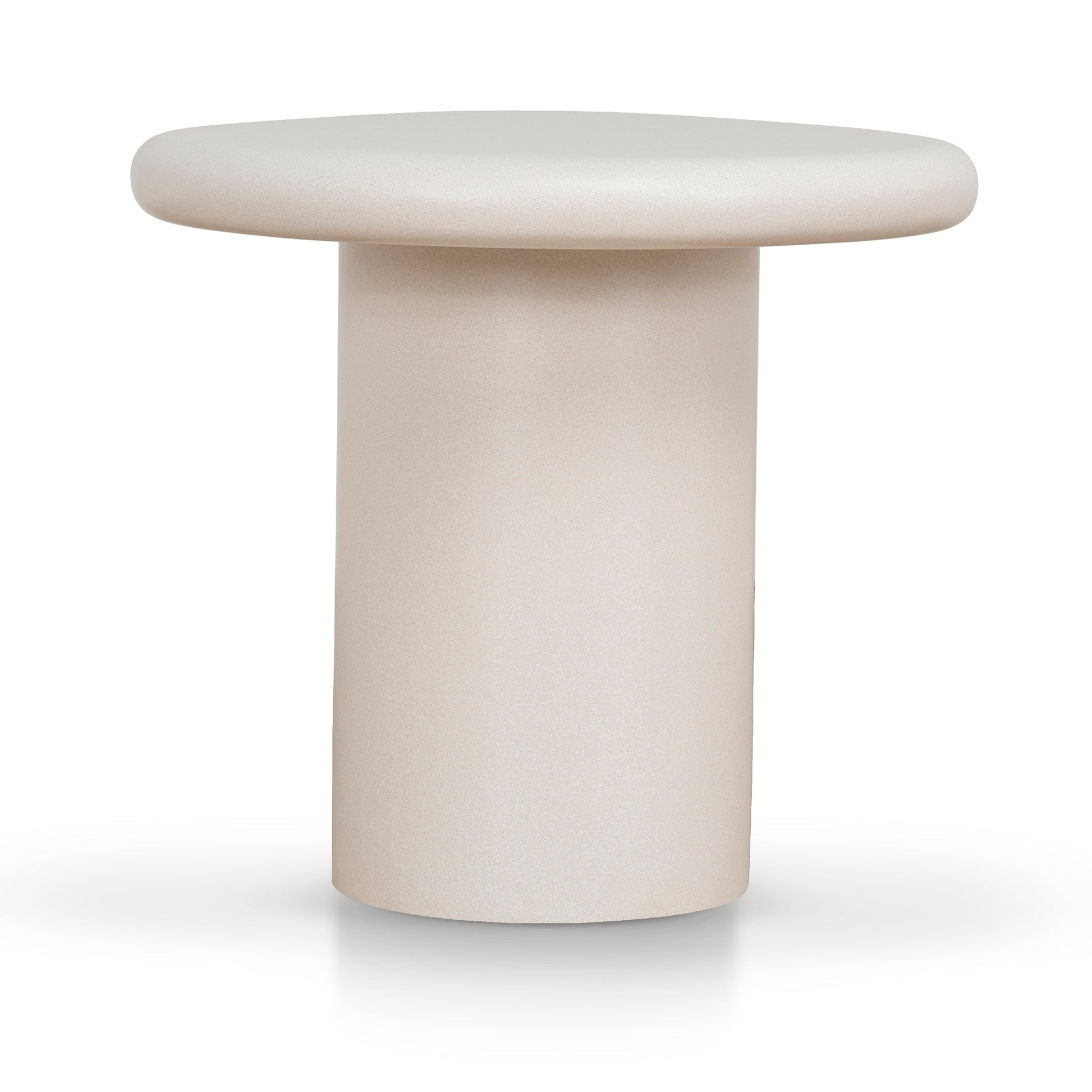 60cm Side Table - Ivory Beige