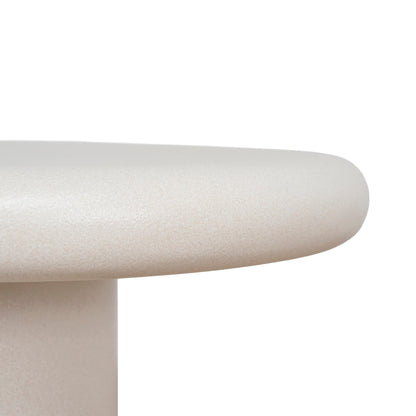 60cm Side Table - Ivory Beige