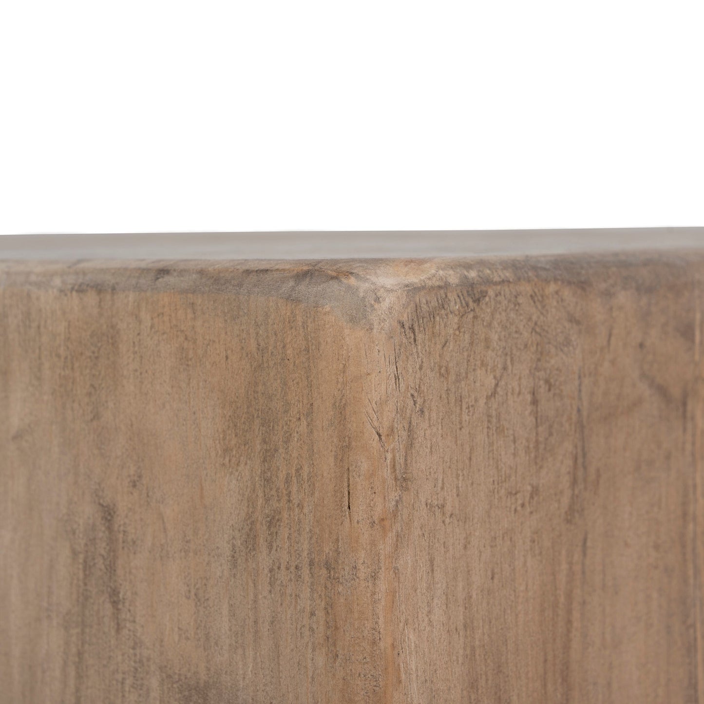1.1m Elm Square Coffee Table - Natural