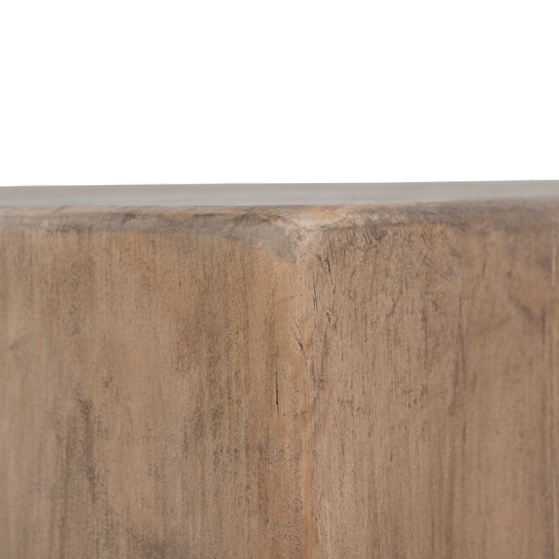 1.1m Elm Square Coffee Table - Natural