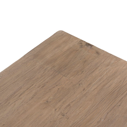 1.1m Elm Square Coffee Table - Natural