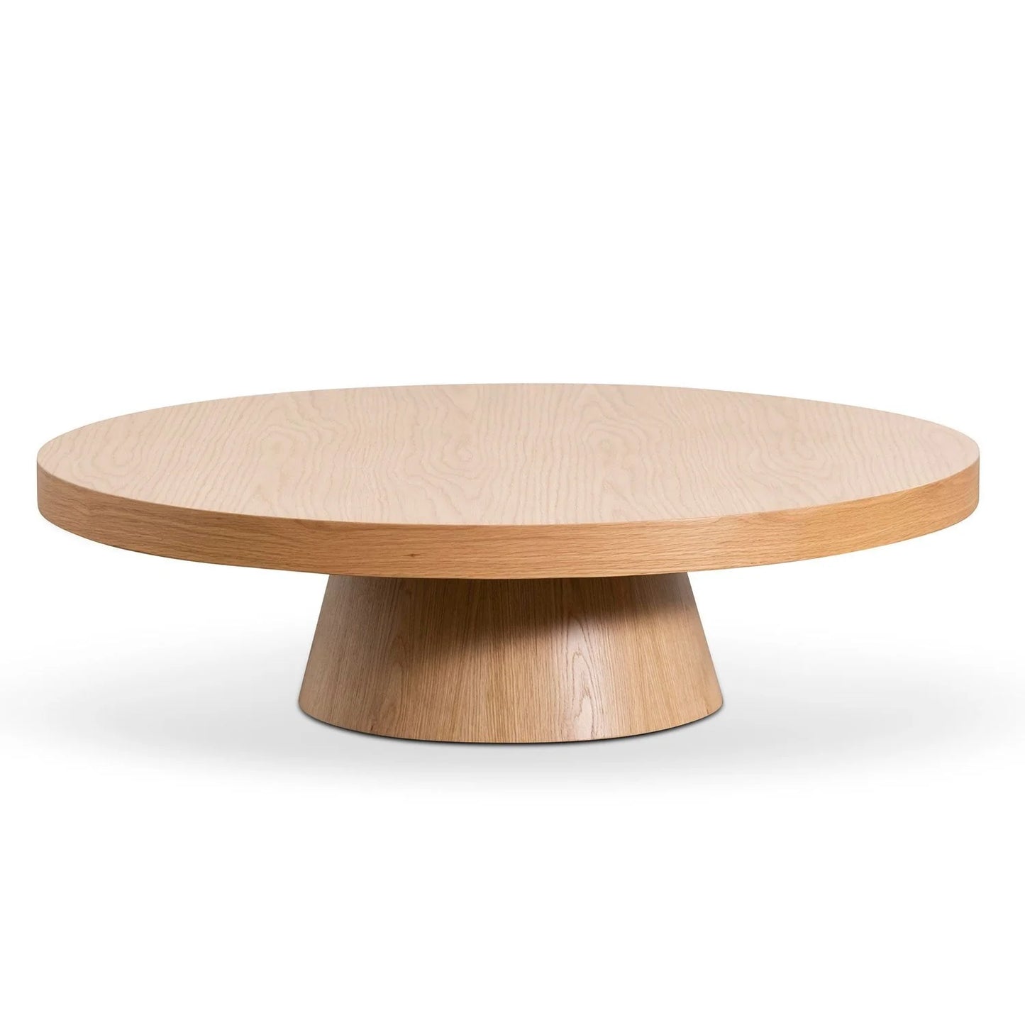 Round Coffee Table - Natural Oak