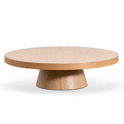 Round Coffee Table - Natural Oak
