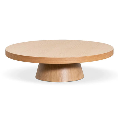 Round Coffee Table - Natural Oak