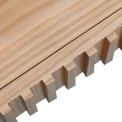 1.3m Coffee Table - Natural Oak