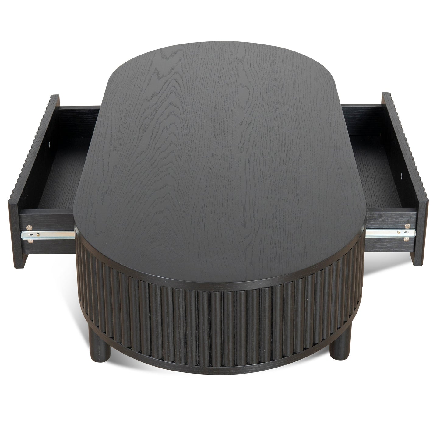 1.2m Coffee Table - Full Black