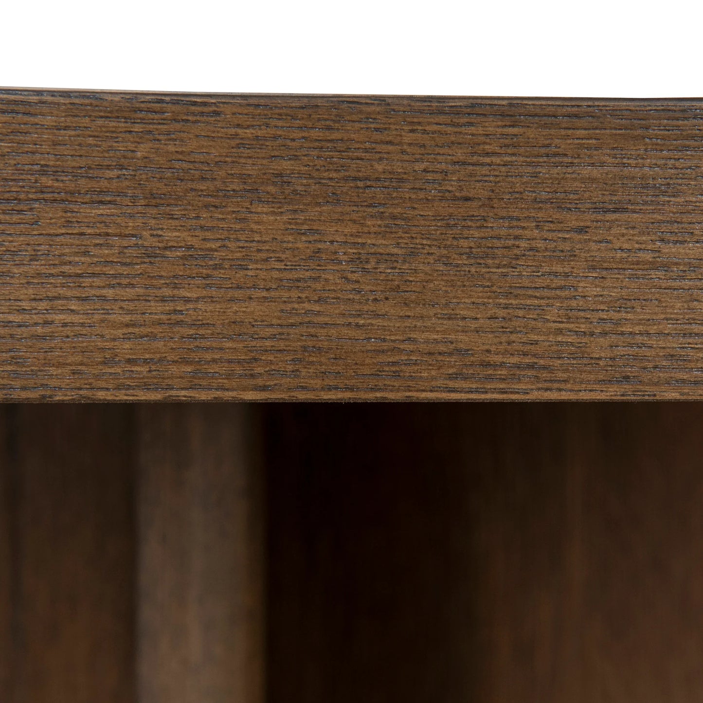 1.3m Pill Shape Coffee Table - Caramel Oak