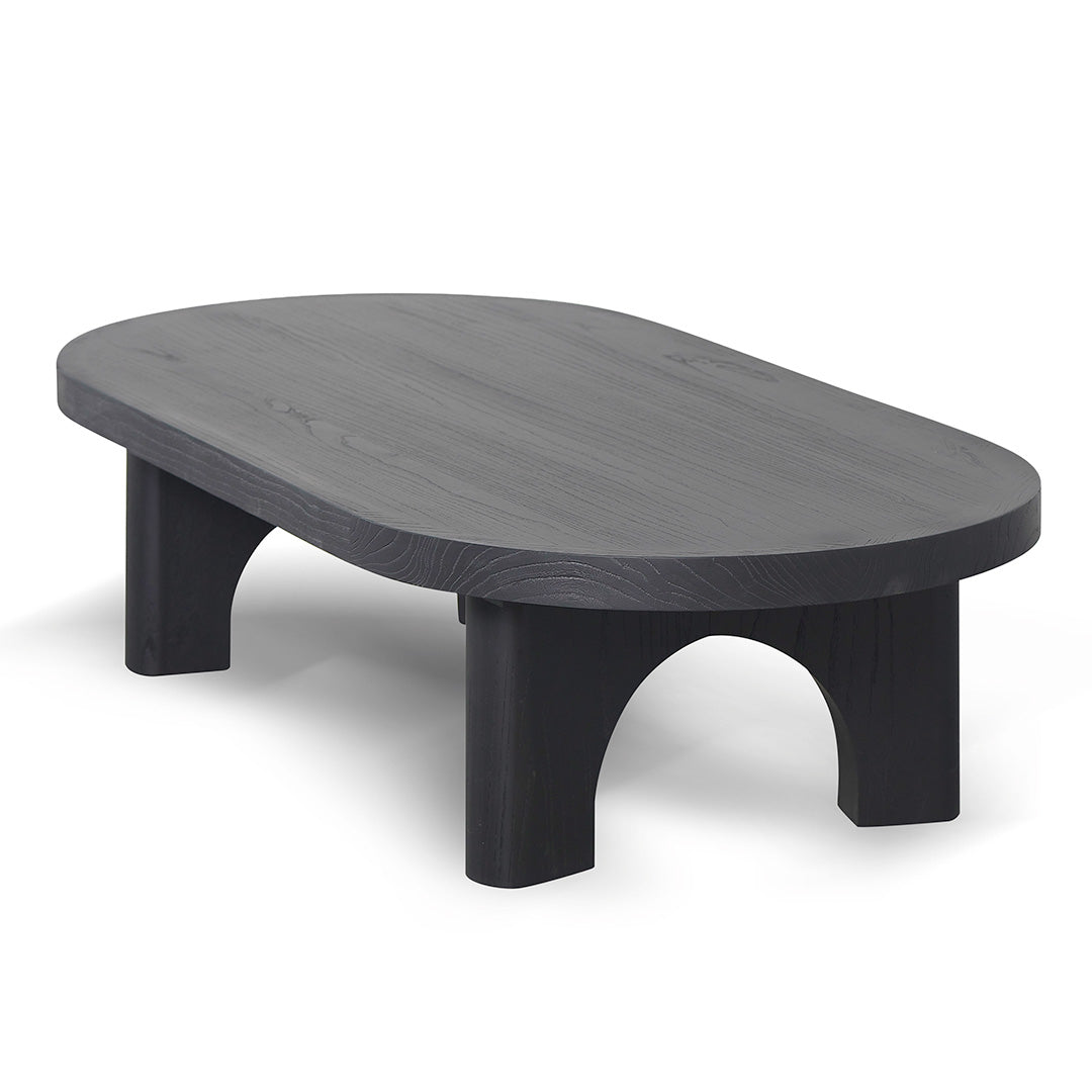 140cm Coffee table - Full Black