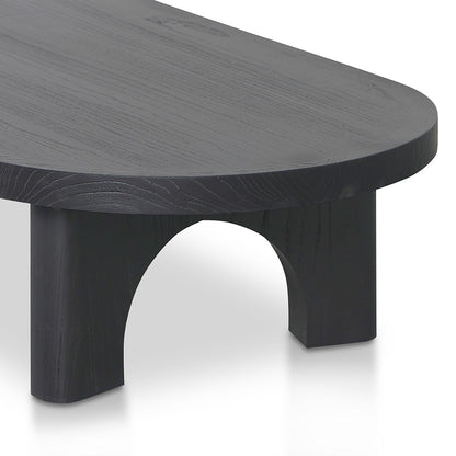 140cm Coffee table - Full Black