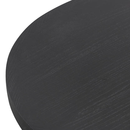 140cm Coffee table - Full Black