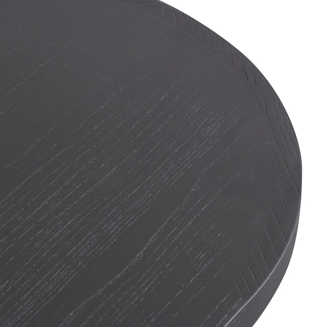 140cm Coffee table - Full Black