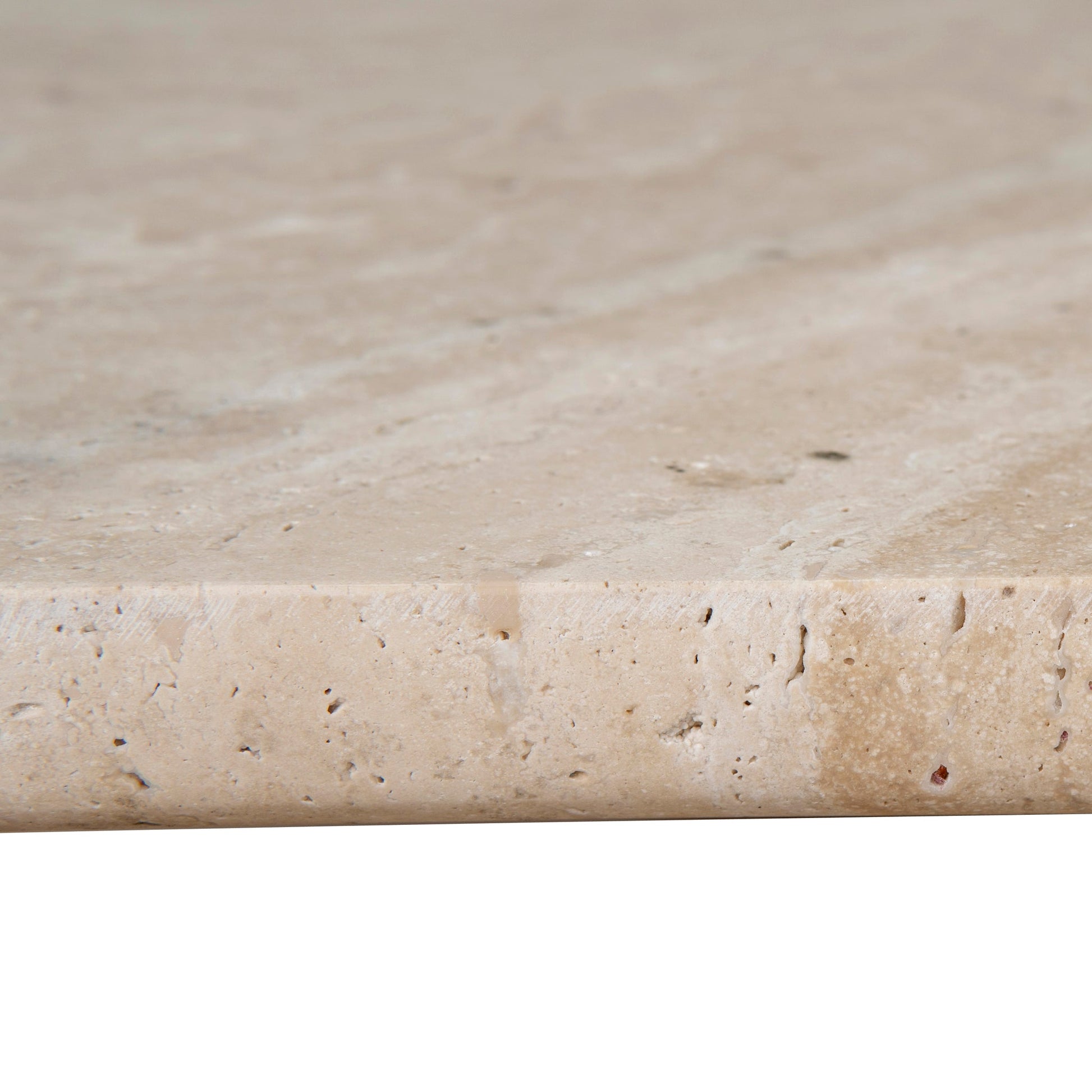 100cm Travertine Coffee Table - Natural