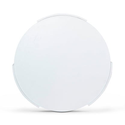 100cm Wooden Round Coffee Table - White