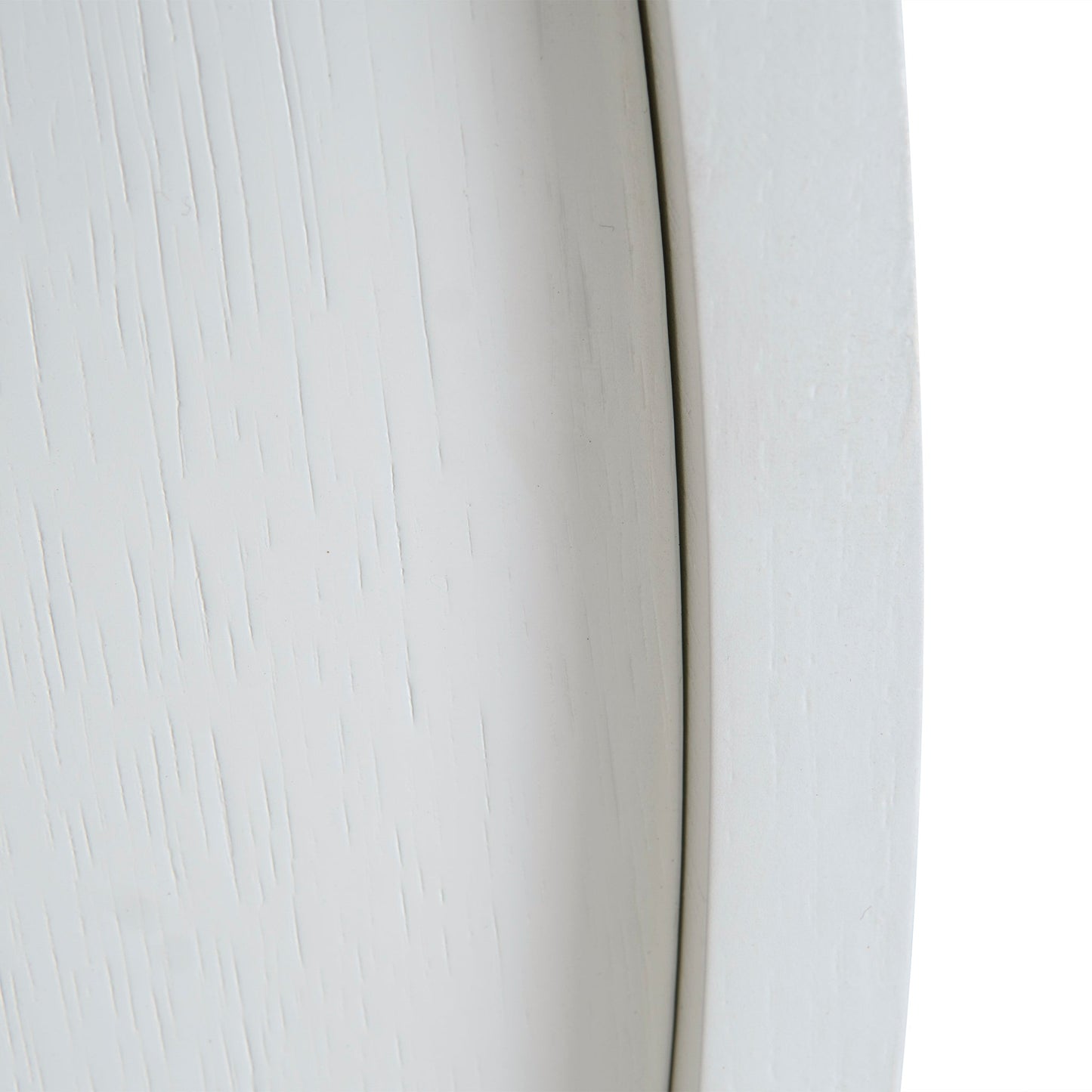 100cm Wooden Round Coffee Table - White