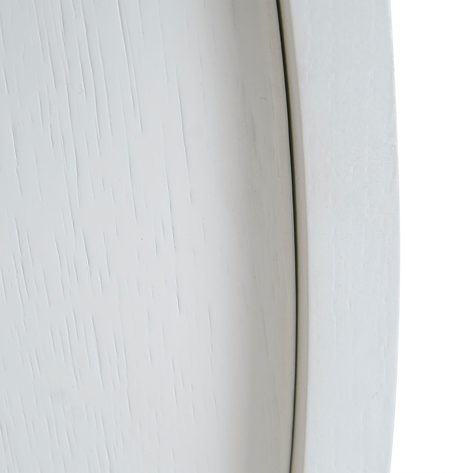 100cm Wooden Round Coffee Table - White