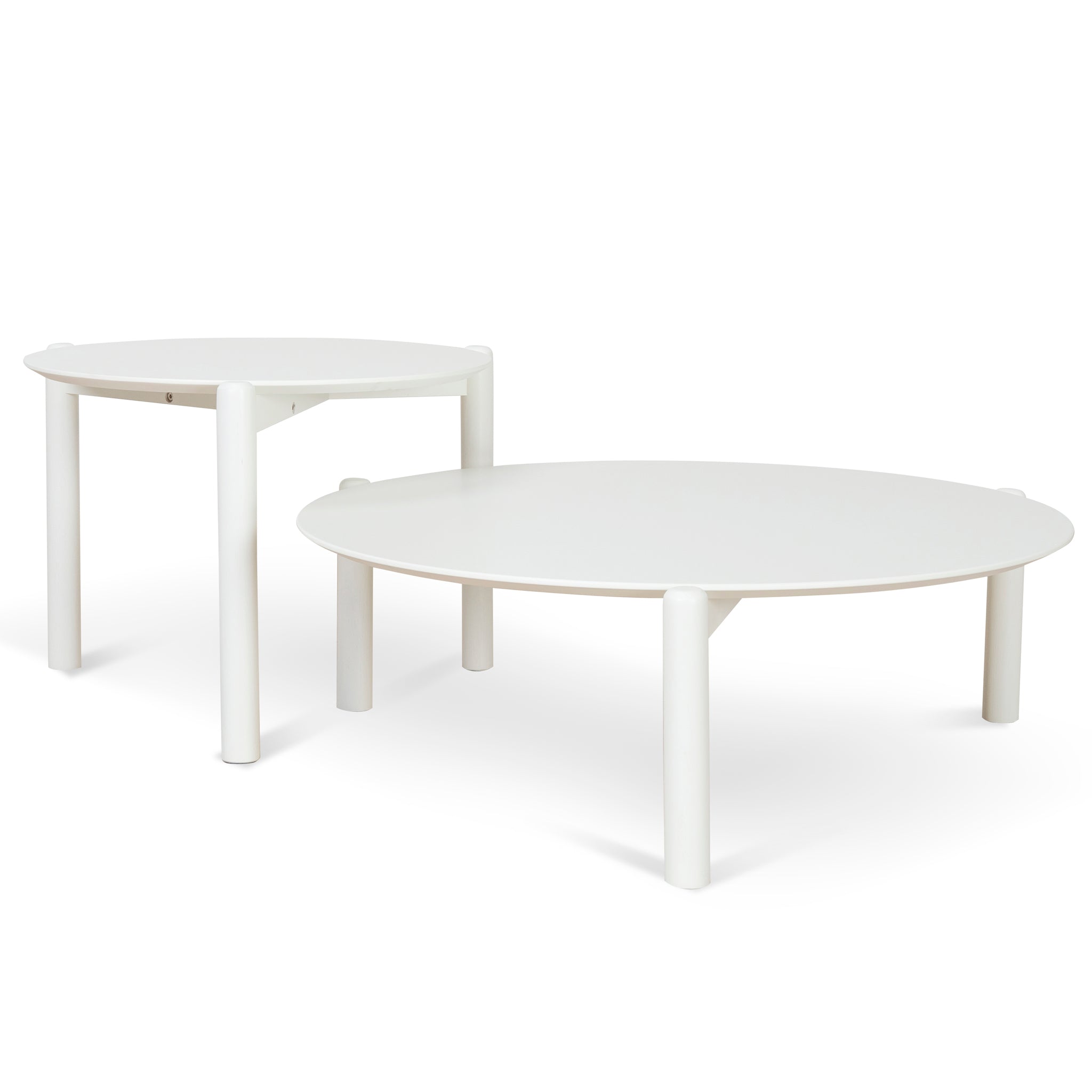 Nest of Coffee tables - White - Meen Tribe