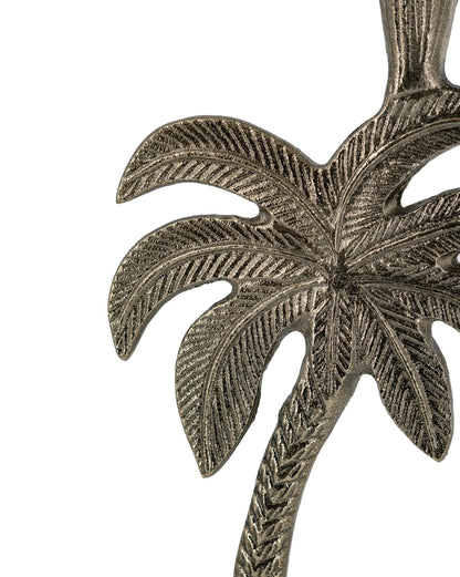 Marble Palm Tree Side Table