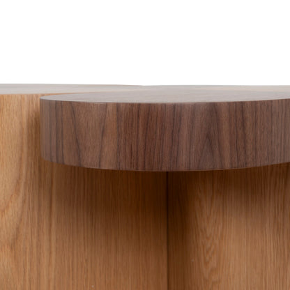 1.68m Dining Bench - Two Tone Natural