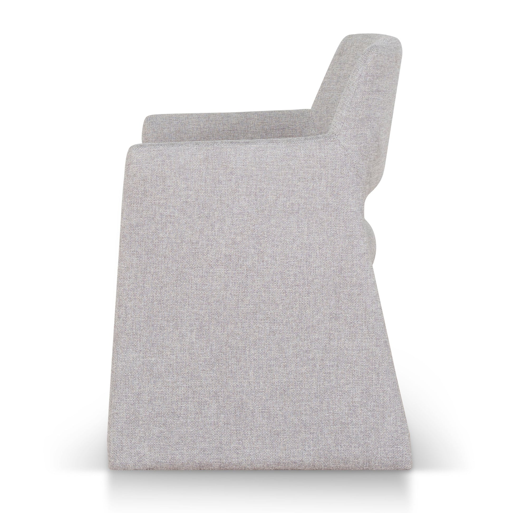 Fabric Dining Chair - Spec Cloud Grey (Set of 2)