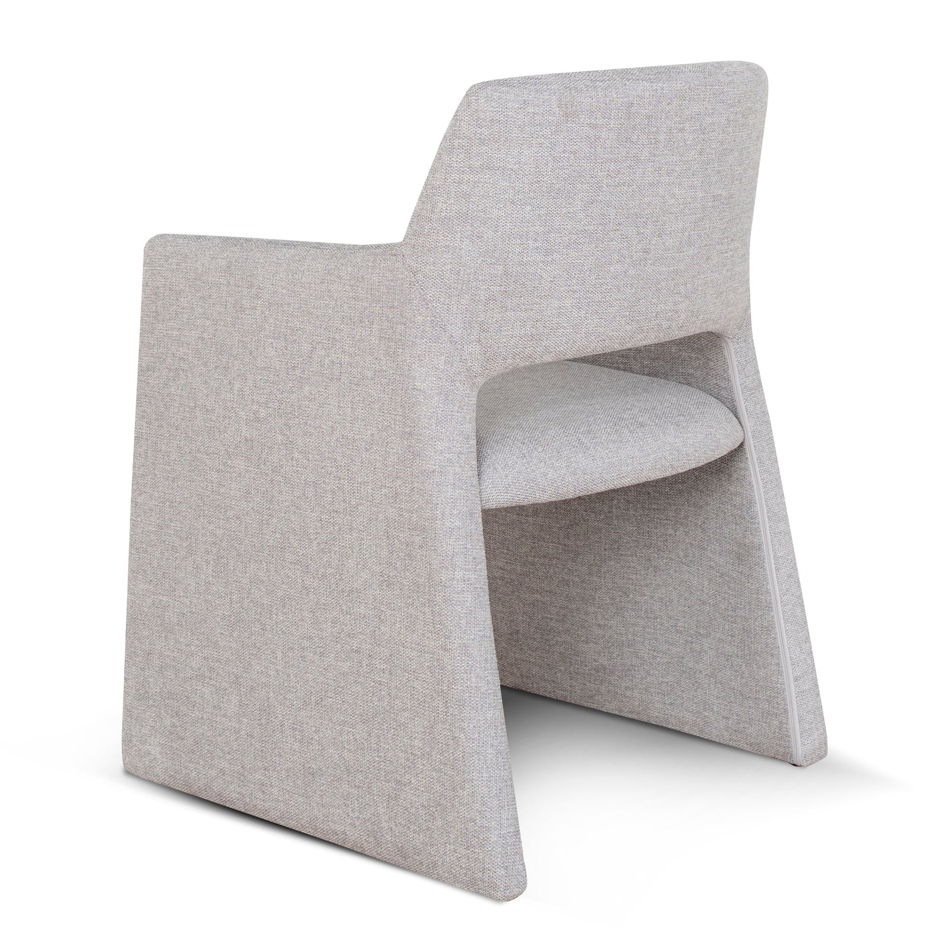 Fabric Dining Chair - Spec Cloud Grey (Set of 2)