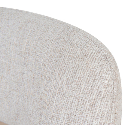 CDC10148-MY Fabric Dining Chair - Coastal Beige (Set of 2)