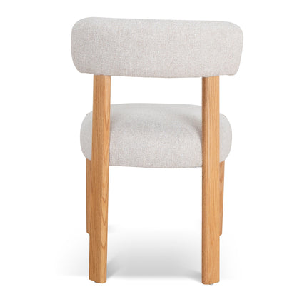 CDC10148-MY Fabric Dining Chair - Coastal Beige (Set of 2)