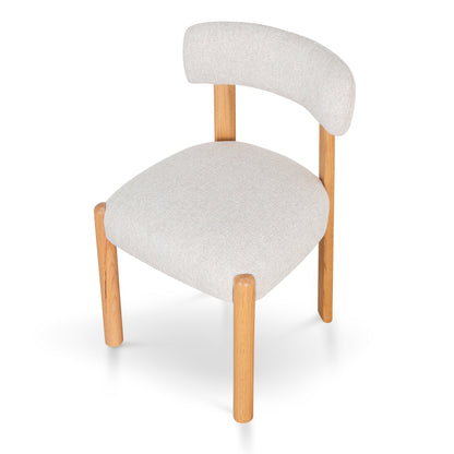 CDC10148-MY Fabric Dining Chair - Coastal Beige (Set of 2)