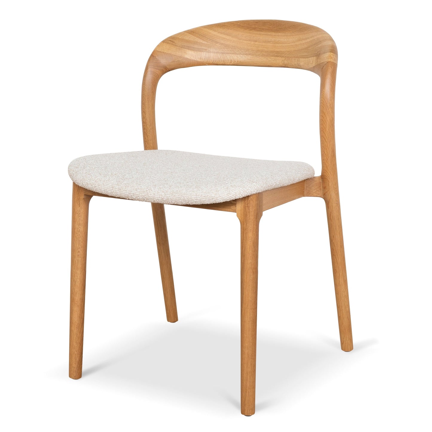 CDC10182-SD Natural Dining Chair - Beige (Set of 2)