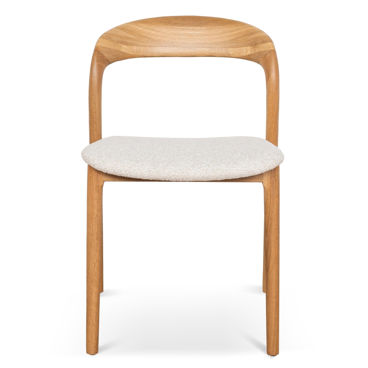 CDC10182-SD Natural Dining Chair - Beige (Set of 2)