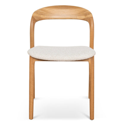 CDC10182-SD Natural Dining Chair - Beige (Set of 2)
