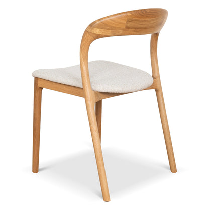 CDC10182-SD Natural Dining Chair - Beige (Set of 2)