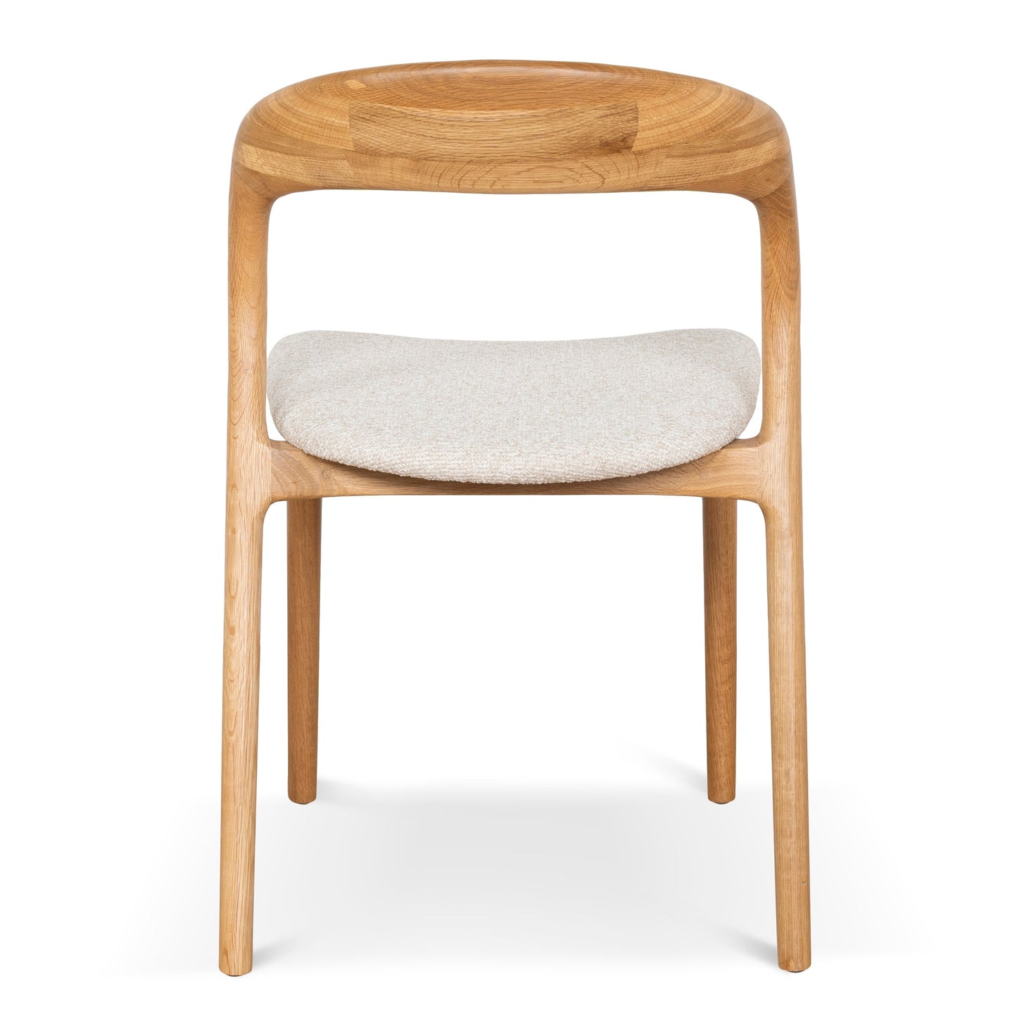 CDC10182-SD Natural Dining Chair - Beige (Set of 2)